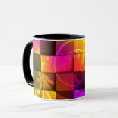 Art Abstrait 20 Mug (Devant gauche)
