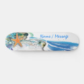 Art Abstrait 30 Skateboard (Horz)
