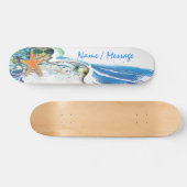 Art Abstrait 30 Skateboard (Horz)