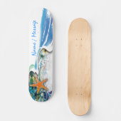Art Abstrait 30 Skateboard (Recto)