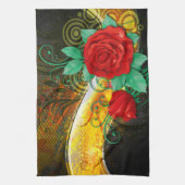 Art Abstrait 41 Serviette de cuisine (Vertical)