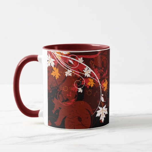 Art Abstrait 47 Mug (Gauche)