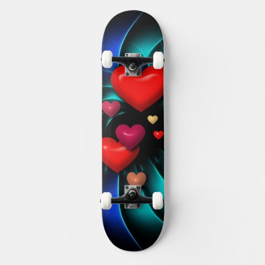 Art Abstrait 96 Skateboard (Recto)