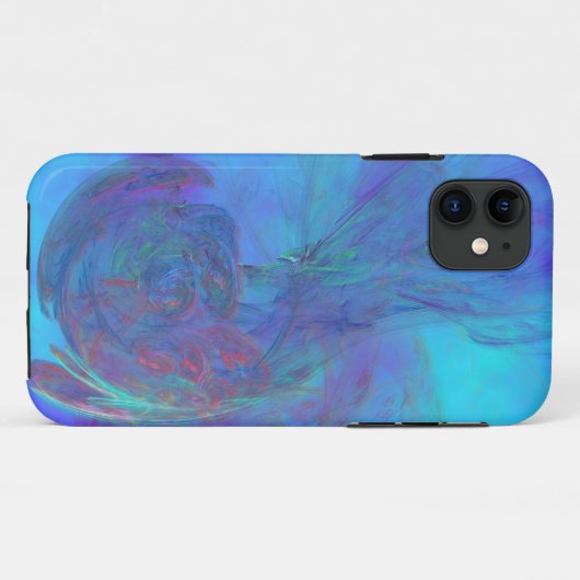 Art abstrait angélique iPhone 5 coque (Dos (Horizontal))