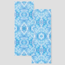 Art abstrait aquarelle bleu clair Foi