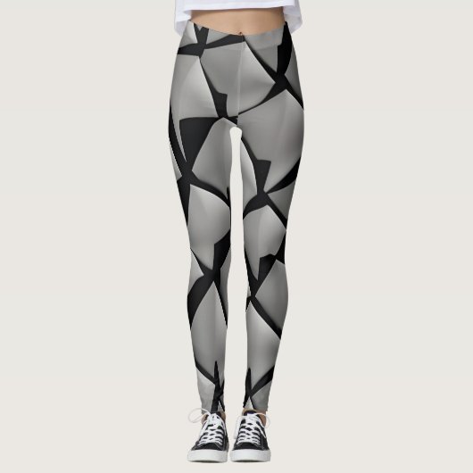 Art Abstrait belle Leggings (Devant)