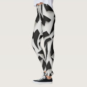 Art Abstrait belle Leggings (Gauche)