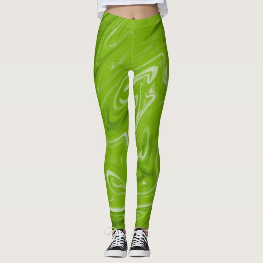 Art Abstrait belle Leggings (Devant)