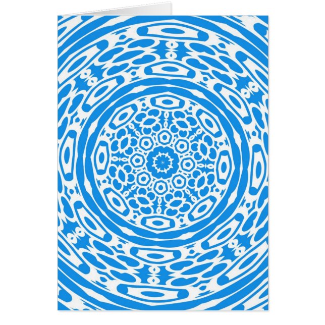 Art Abstrait Bleu (Devant)