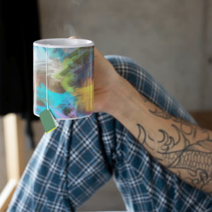 Art Abstrait Brochures Café Mug