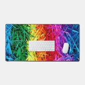 Art abstrait coloré (Clavier et souris)