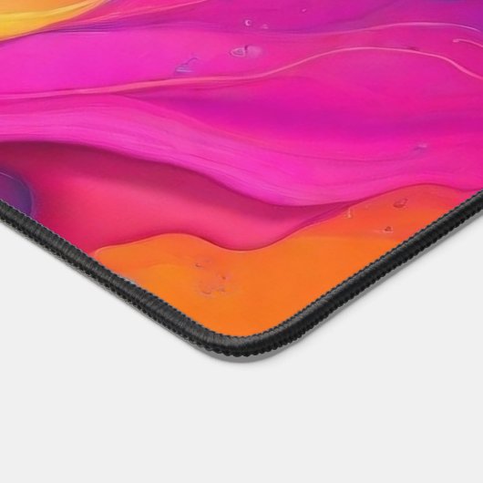 Art Abstrait coloré, Nom blanc (Coin)