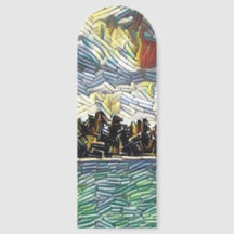 Art Abstrait de briques de plage des Caraïbes