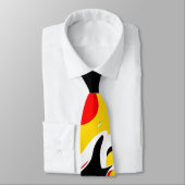 Art abstrait de cravate de feu (Attaché)