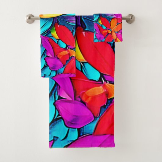 Art Abstrait de la feuille (En situation)