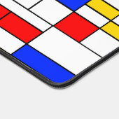 Art Abstrait de Style Piet Mondrian (Coin)