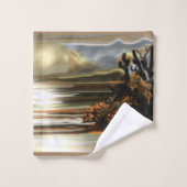 Art Abstrait du Sud-Ouest (Gant de toilette)