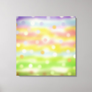 Art Abstrait en toile à nuances multicolores Impri