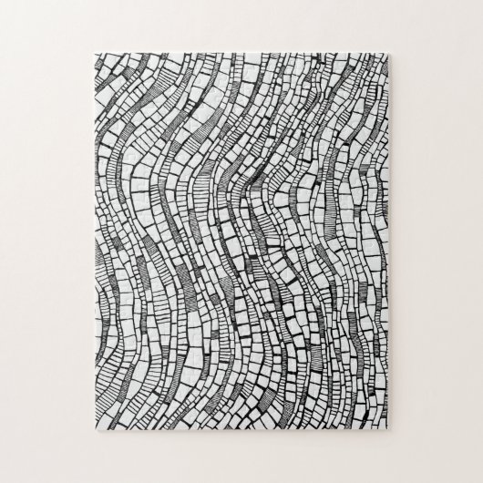 Art abstrait Formes géométriques Puzzle difficile (Vertical)