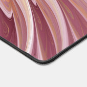 Art Abstrait Fractal Fleur & Tons de Bourgogne (Coin)