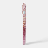 Art Abstrait Fractal Fleur & Tons de Bourgogne (Côté gauche)