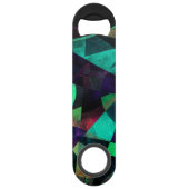 Art abstrait géométrique, coloré, texturisé (Dos)