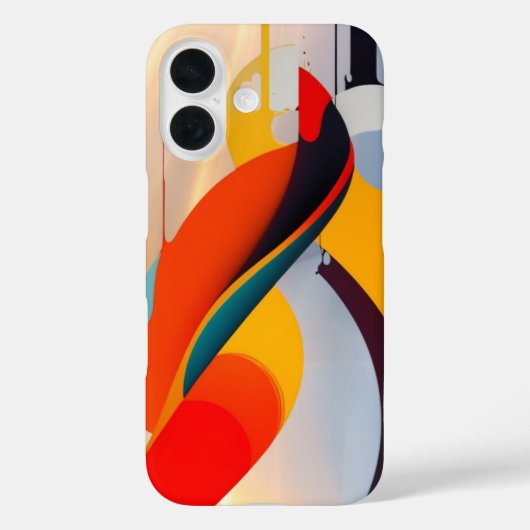#Art abstrait iPhone / coque ipad (Verso)