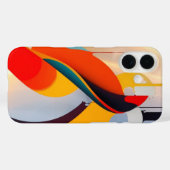 #Art abstrait iPhone / coque ipad (Verso (horizontal))