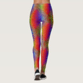 Art Abstrait Leggings 121 (Dos)