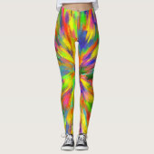 Art Abstrait Leggings 168 (Devant)