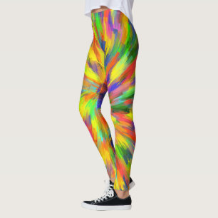 Art Abstrait Leggings 168