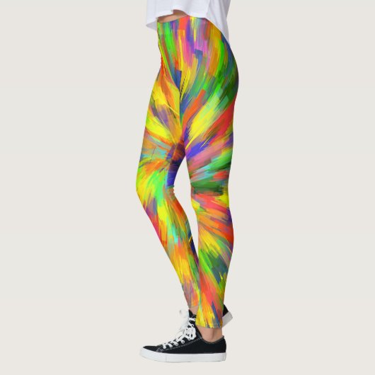 Art Abstrait Leggings 168 (Gauche)