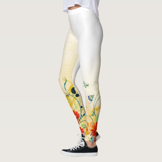 Art Abstrait Leggings 40 (Gauche)