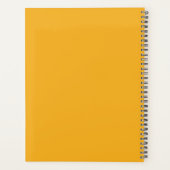 Art Abstrait minimaliste Fleur Jaune (Dos)