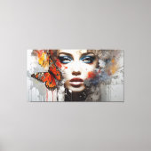 Art Abstrait moderne Impression - Gold Texture Oil (Recto)