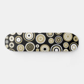 Art Abstrait Motif rétro - Skateboard (Horz)