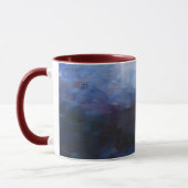 Art Abstrait Mug personnalisé moderne (Gauche)