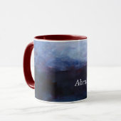 Art Abstrait Mug personnalisé moderne (Devant gauche)