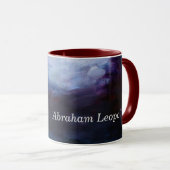 Art Abstrait Mug personnalisé moderne (Devant droit)