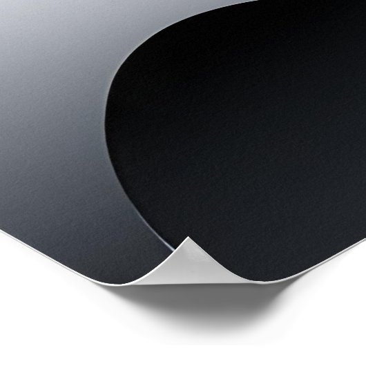 Art Abstrait noir et blanc, affiche de danseur mod (Coin)