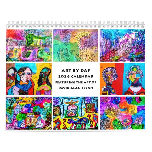 ART ABSTRAIT PAR Calendrier DAF 2026 (Protection)