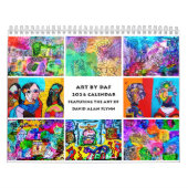 ART ABSTRAIT PAR Calendrier DAF 2026 (Protection)