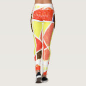 Art Abstrait Peinture D'Une Sorte De Leggings (Dos)
