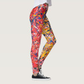 Art Abstrait Peinture D'Une Sorte De Leggings (Droite)