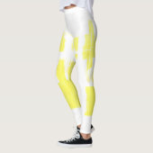 Art Abstrait Peinture D'Une Sorte De Leggings (Gauche)