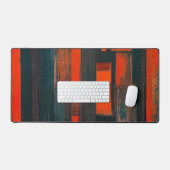 Art Abstrait rouge et noir (Clavier et souris)