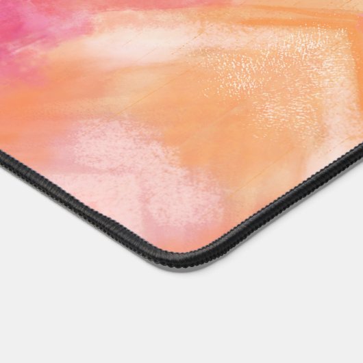 Art Abstrait SOFT AS STONE Desk Mat (Coin)