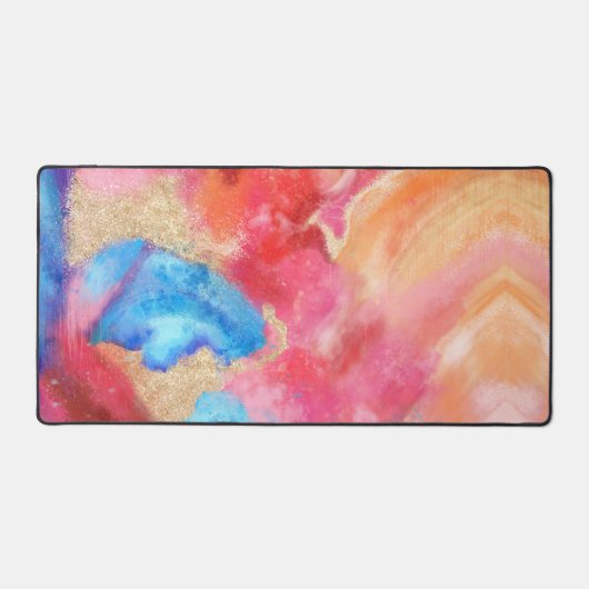 Art Abstrait SOFT AS STONE Desk Mat (Recto)