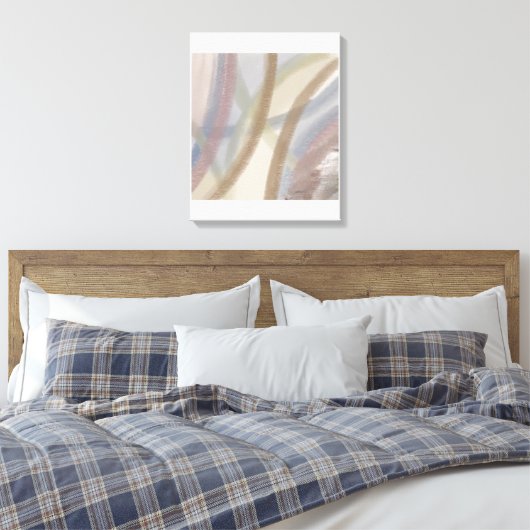 Art abstrait sur toile (Insitu(Chambre))