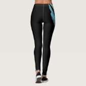 Art abstrait transféré à vos leggings (Dos)